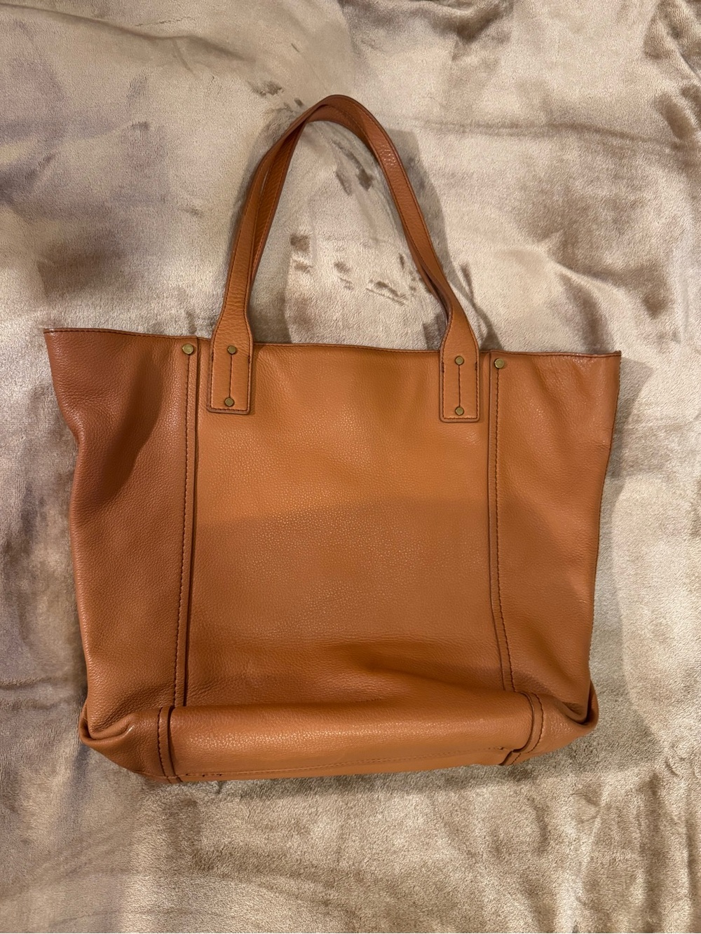 Lucky Brand Tan Leather Tote